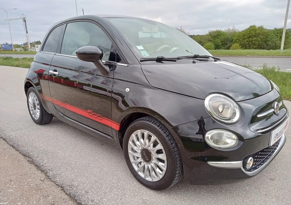 Fiat 500 cena 42800 przebieg: 67000, rok produkcji 2019 z Kielce małe 277